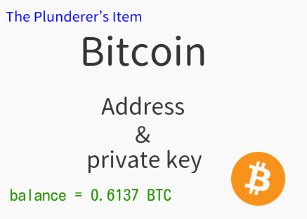 Bitcoin wallet address and private key (balance = 0.6137 BTC)